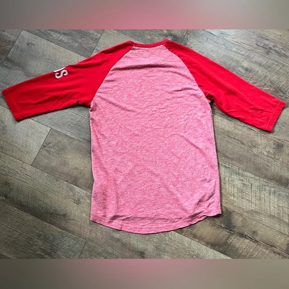 Cincinnati Reds Raglan Tee - Picture 5 of 5